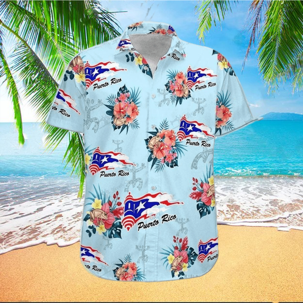 Hawaiian Aloha Shirts Puerto Rico Vintage Flowers hawaiian shirt - Limotees