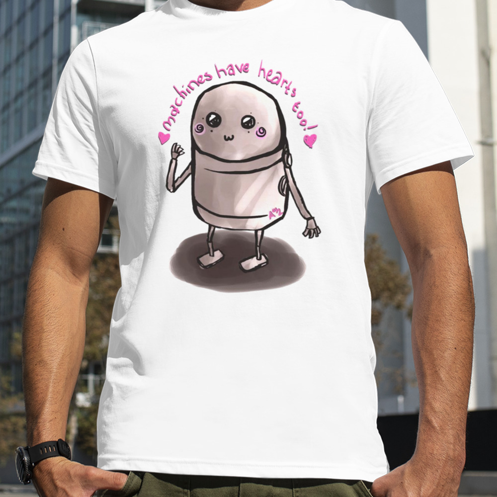 Machines Have Hearts Too Nier Automata shirt