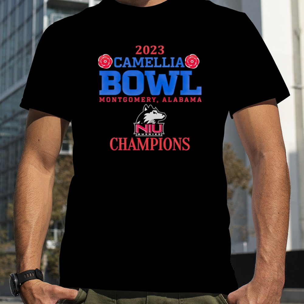 Northern Illinois Huskies 2023 Camellia Bowl Champions shirt