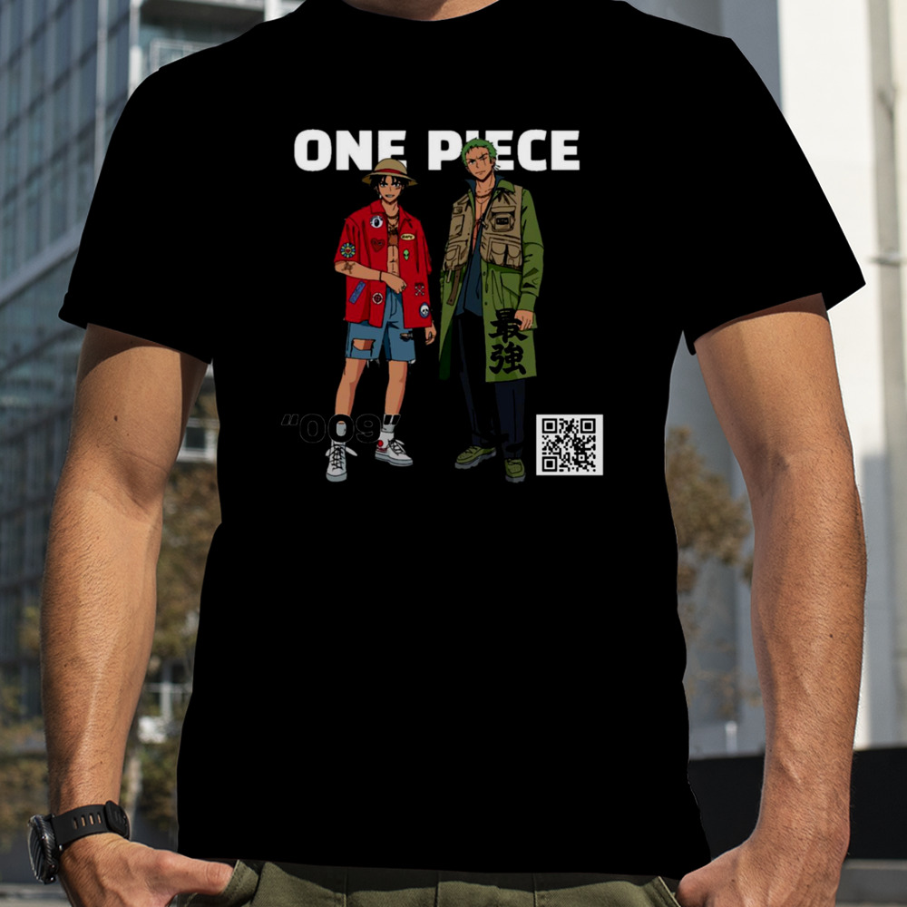 One Piece Modern Drip shirt