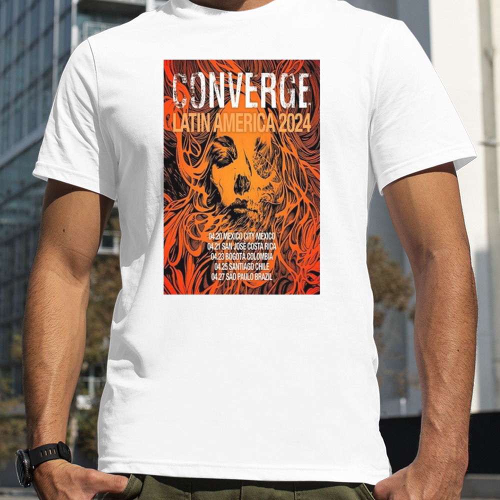 Poster Converge Latin America 2024 Mexico Santiago Chile shirt