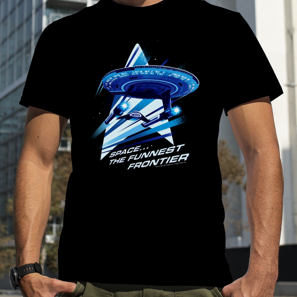 Star Trek Lower Decks Space… The Funnest Frontier Starship Logo shirt