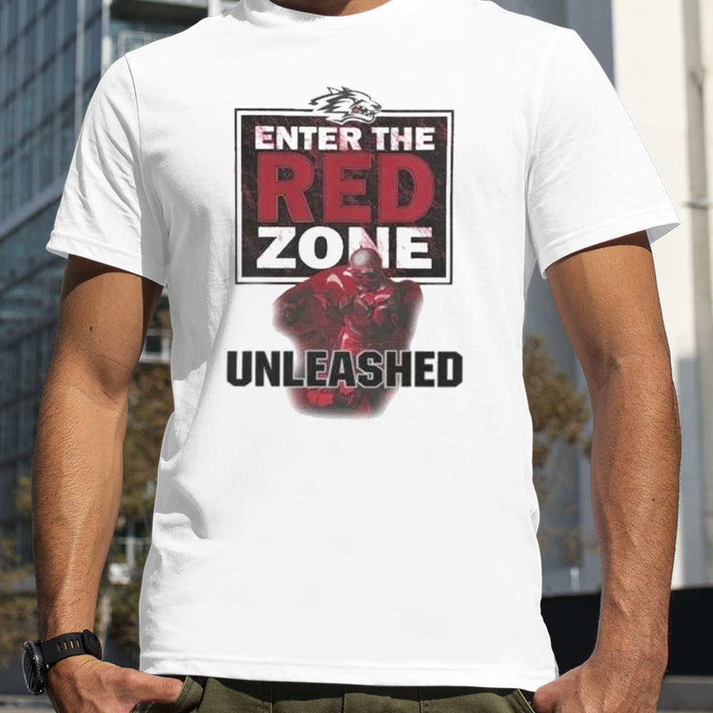 UNM Lobos Enter the Red Zone Unleashed T-Shirt