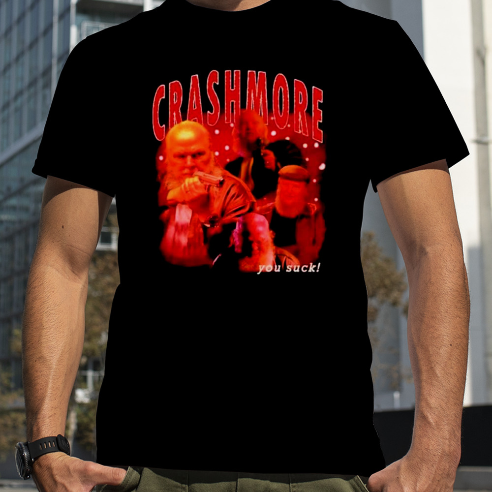 Detective Crashmore you Suck vintage shirt