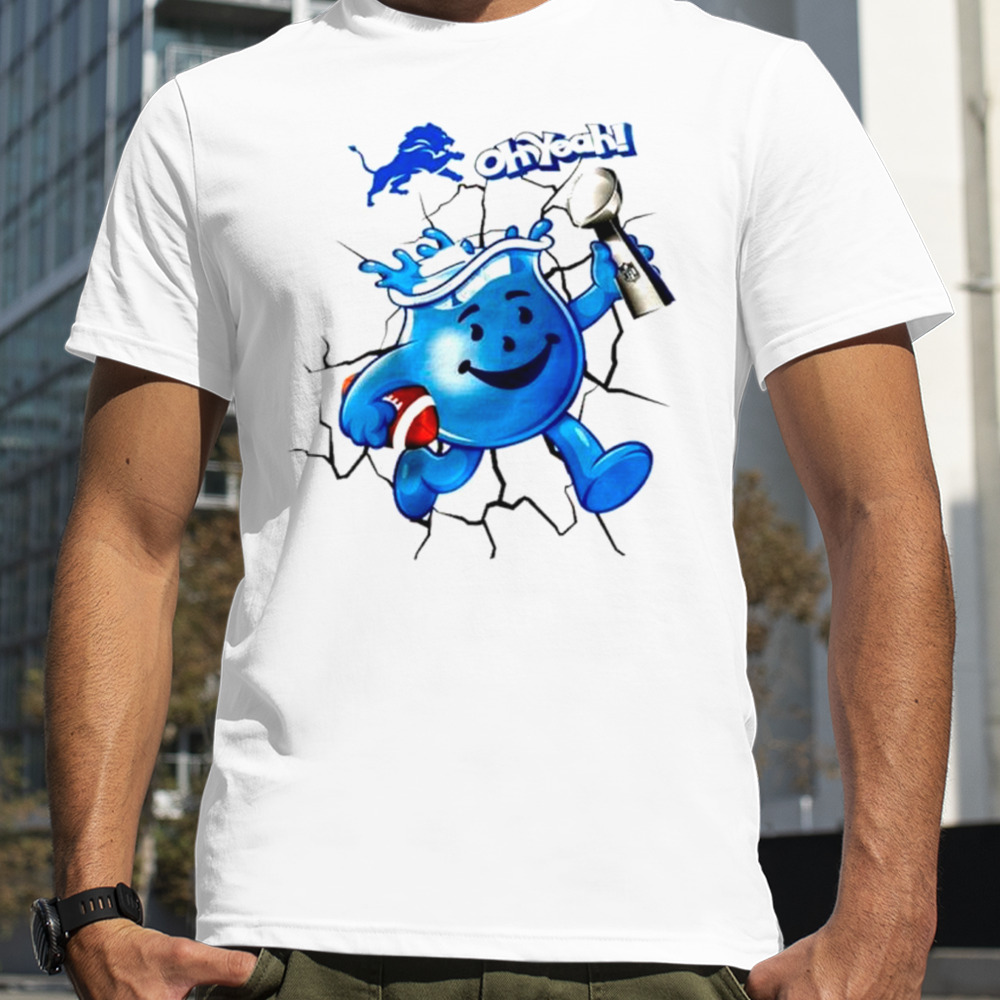 Detroit kool aid lions oh yeah shirt