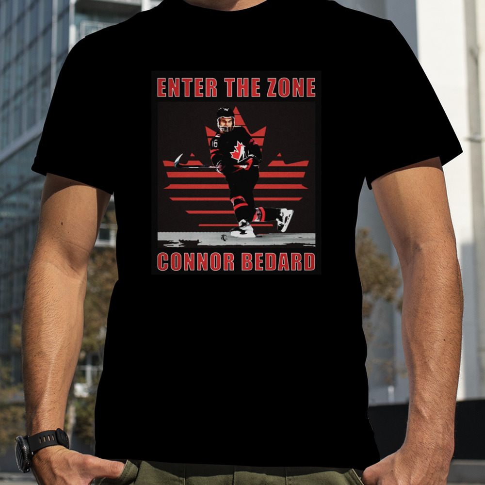 Enter The Zone Connor Bedard shirt