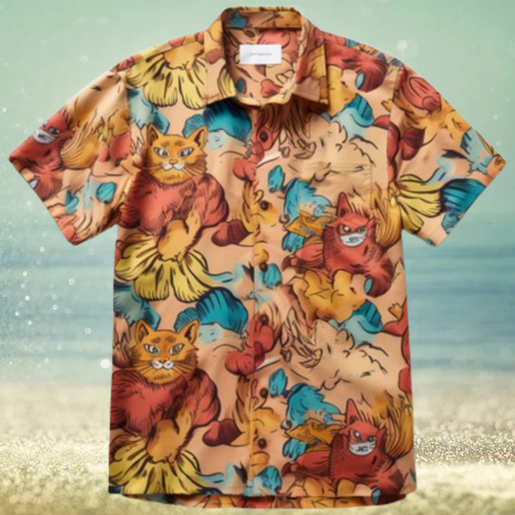 HOT TREND Garfield Hawaiian Shirt - Limotees