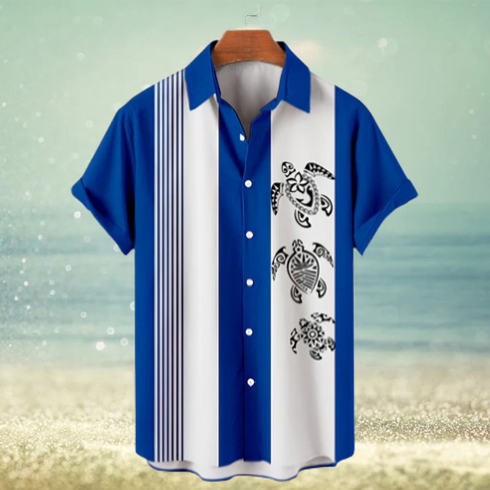 Hawaiian Stripe Short Sleeve Shirt - Limotees