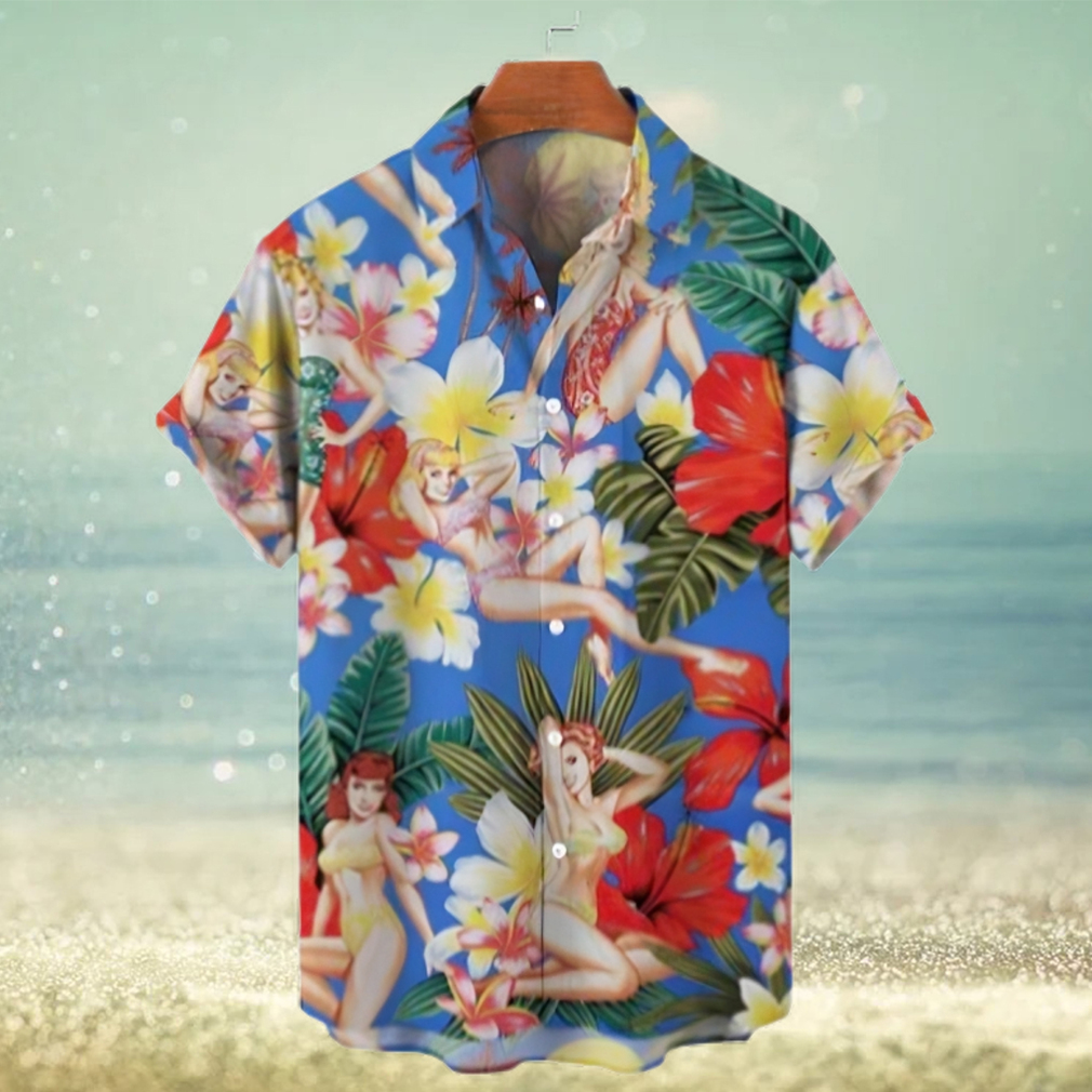 Hawaiian Vintage Pattern Men's Short Sleeve Shirts - Limotees