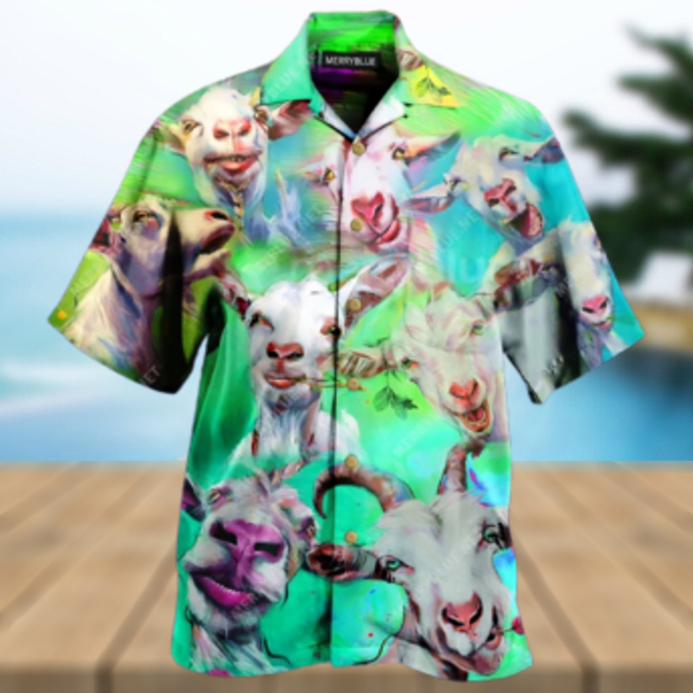 Here We Goat Again Aloha Hawaiian Shirt - Limotees