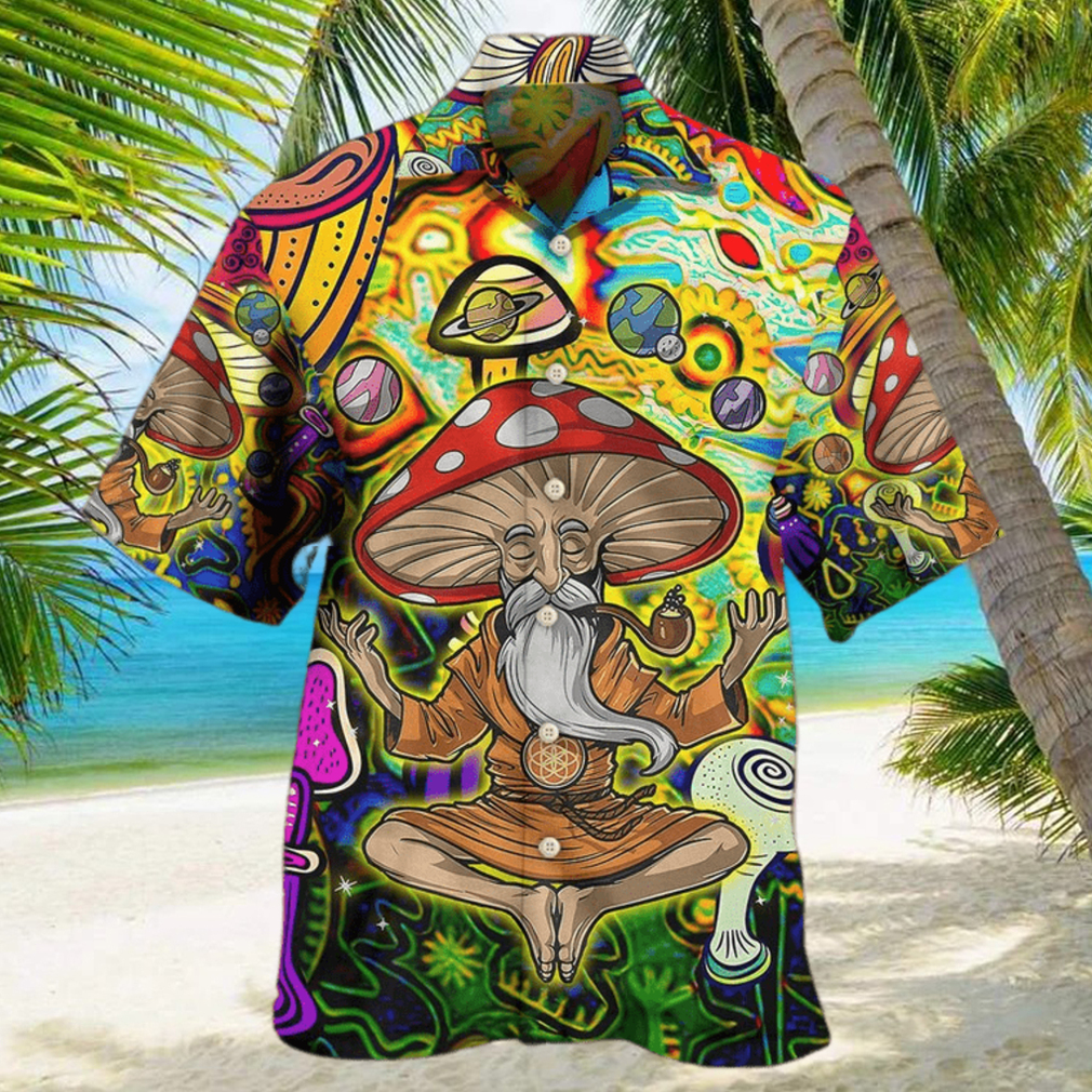 Hippie Mushroom Witch Hawaiian Shirt - Limotees