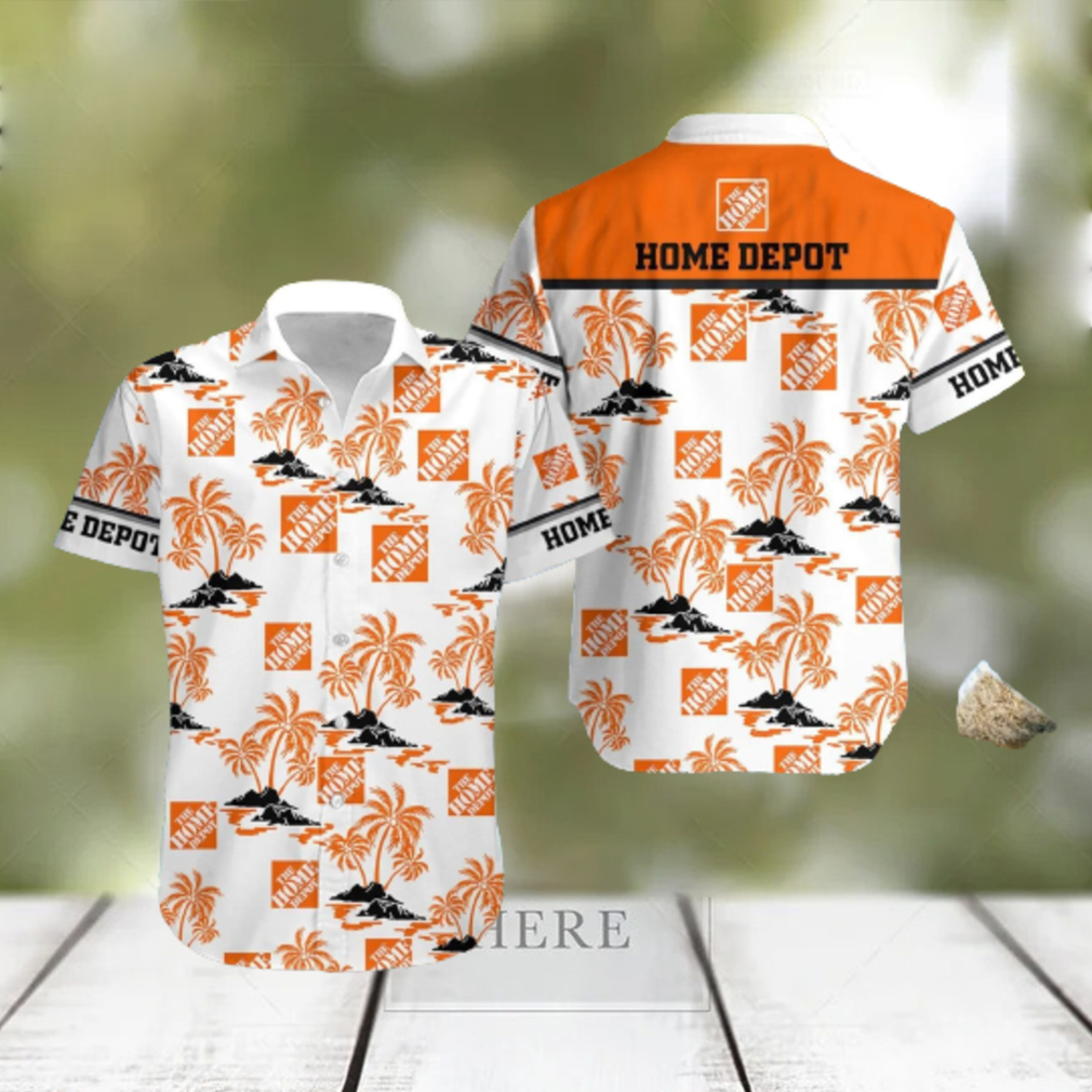 Home Depot 3D Hawaiian Shirt Men And Women Gift Coconut Pattern - Limotees