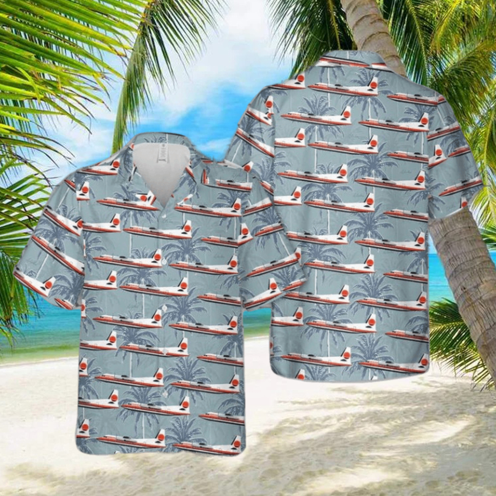 Horizon Air Fairchild F 27 Hawaiian Shirt - Limotees