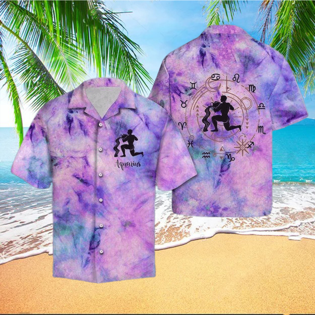 Horoscope Aquarius Lover Hawaiian Shirt - Limotees