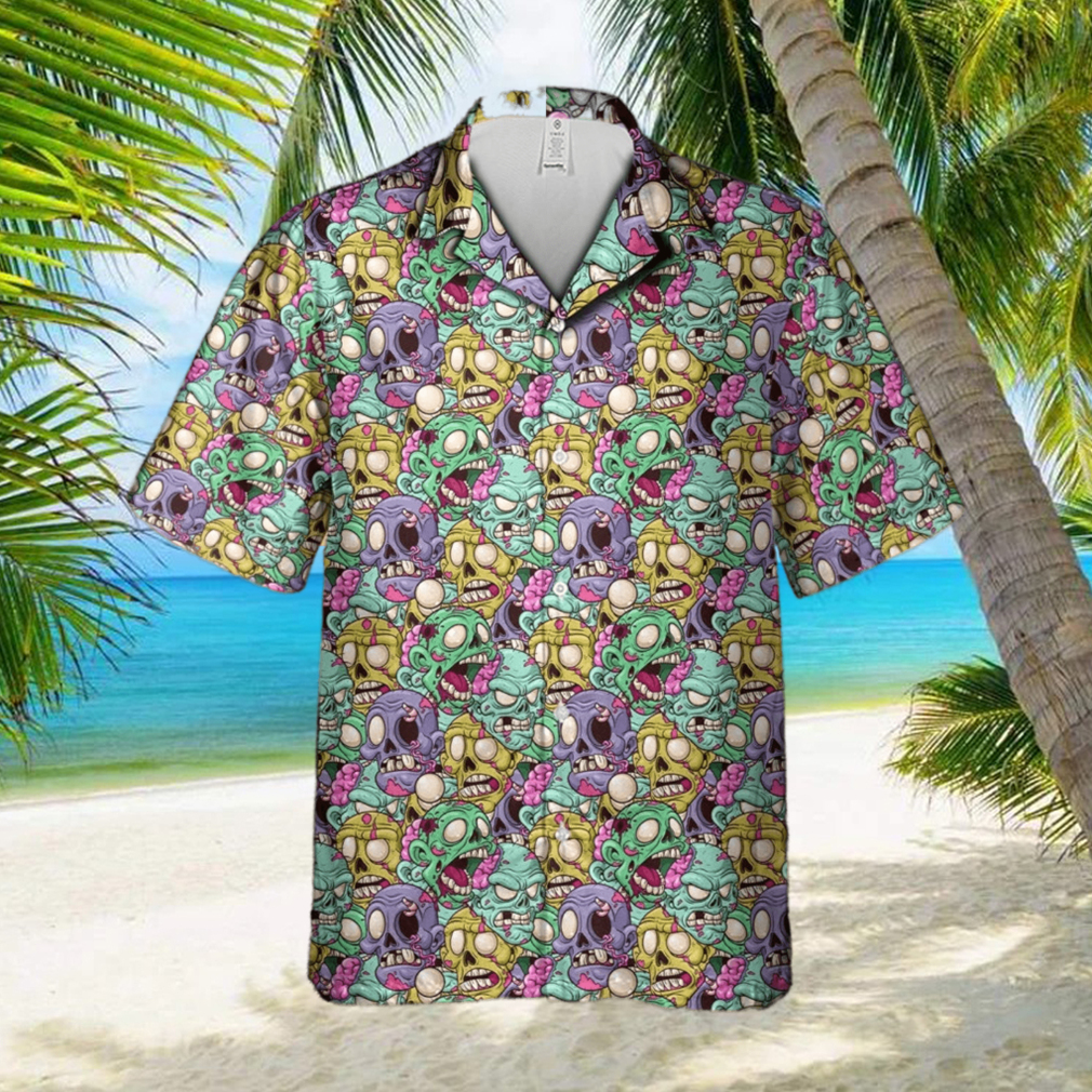 Horror Movie Face 3D Hawaiian Shirt Summer Gift For Men And Women - Limotees