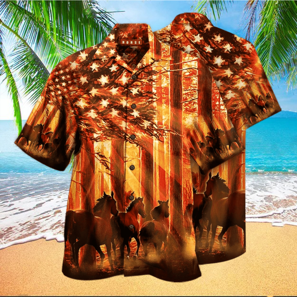 Horse Hawaiian Shirt Unisex Adult Hw3500 hawaiian shirt - Limotees