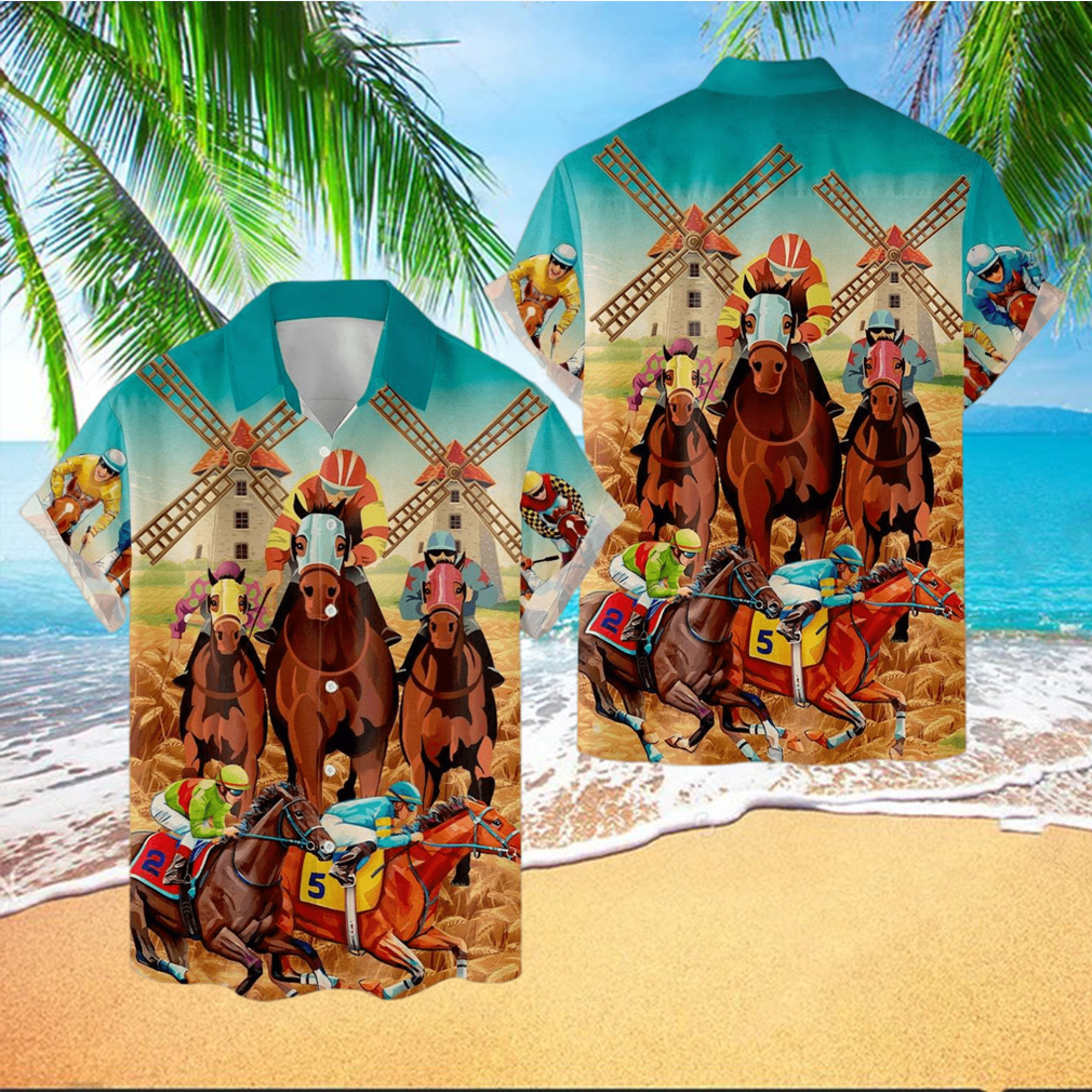 Horse Racing Hawaiian Shirt - Limotees