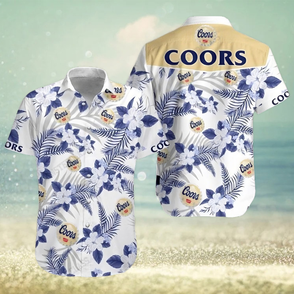 Hot Coors Tropical Plant Hawaiian Shirt - Limotees