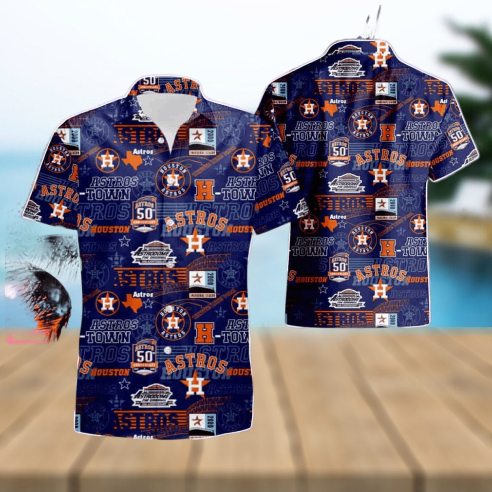 Houston Astros MLB Hawaiian Shirt - Limotees