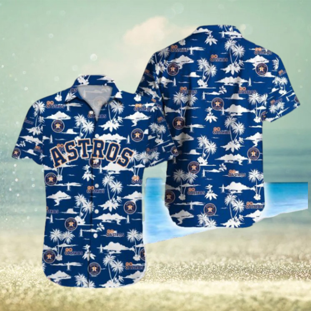 Houston Astros MLB Hawaiian Shirt Coconut AOP Custom Name New For Men And Women - Limotees