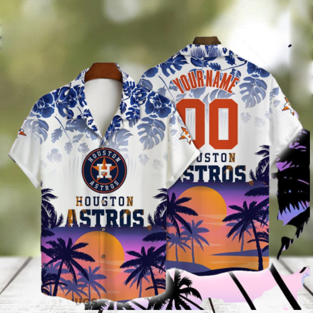 Houston Astros Major League Baseball 3D Print Hawaiian Shirt Summer Gift For Men And Women - Limotees