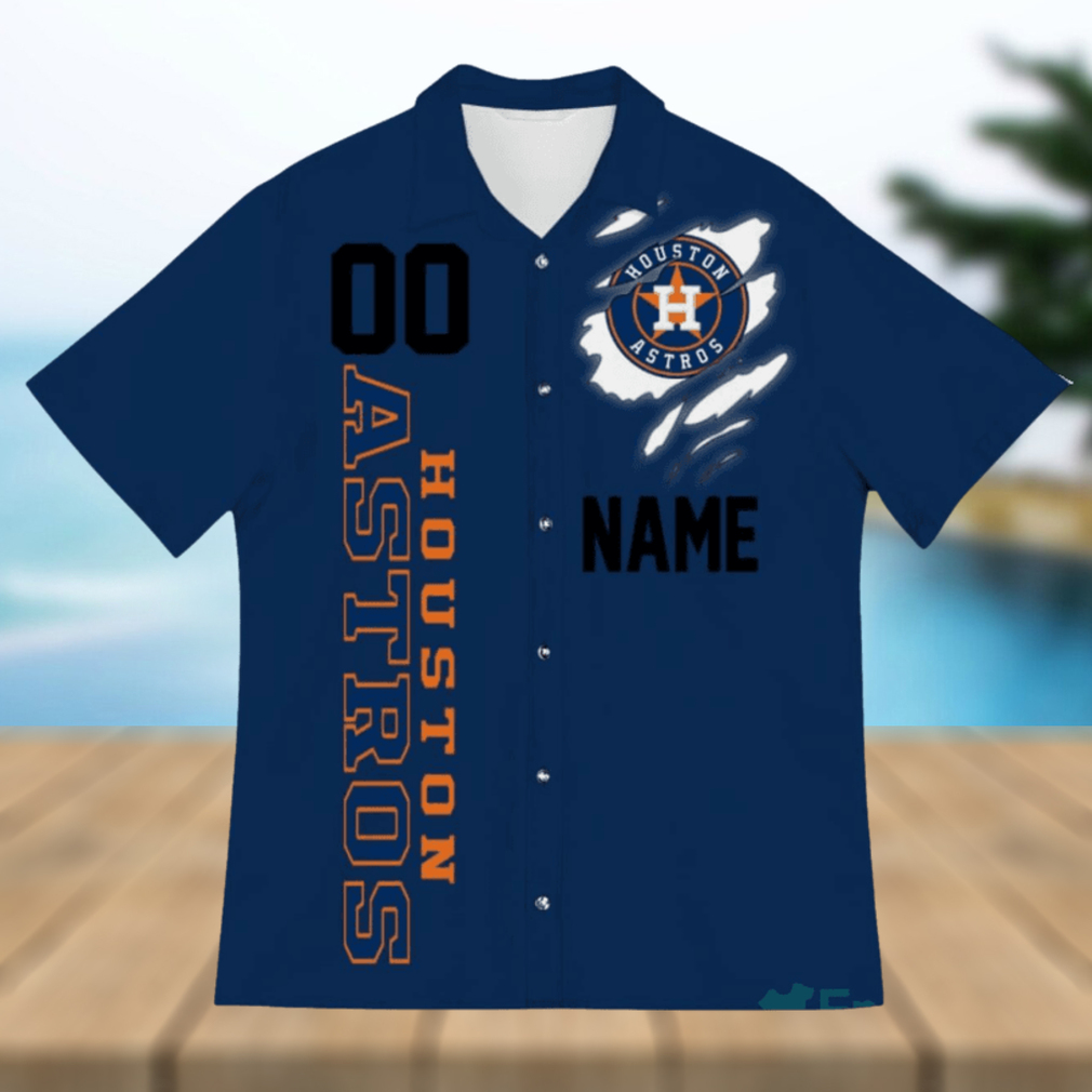 Houston Astros New Trends Christmas Hawaiian Shirt - Limotees