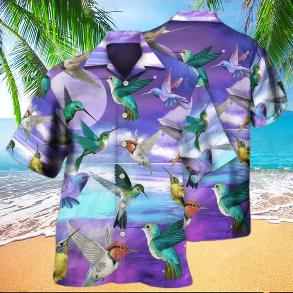 Hummingbird In A Fantasy World Hawaiian Shirt - Limotees