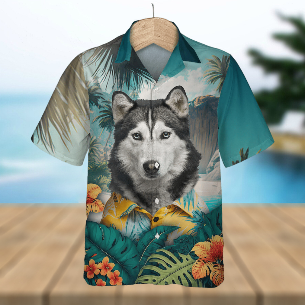 Husky Siberian Mystery 3D Hawaiian Shirt Beach Ready Design - Limotees