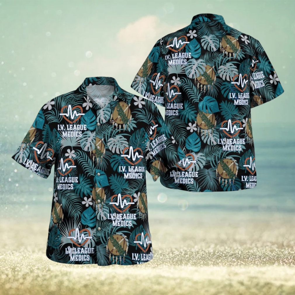 I V LEAGUE MEDICS Hawaiian Shirt - Limotees