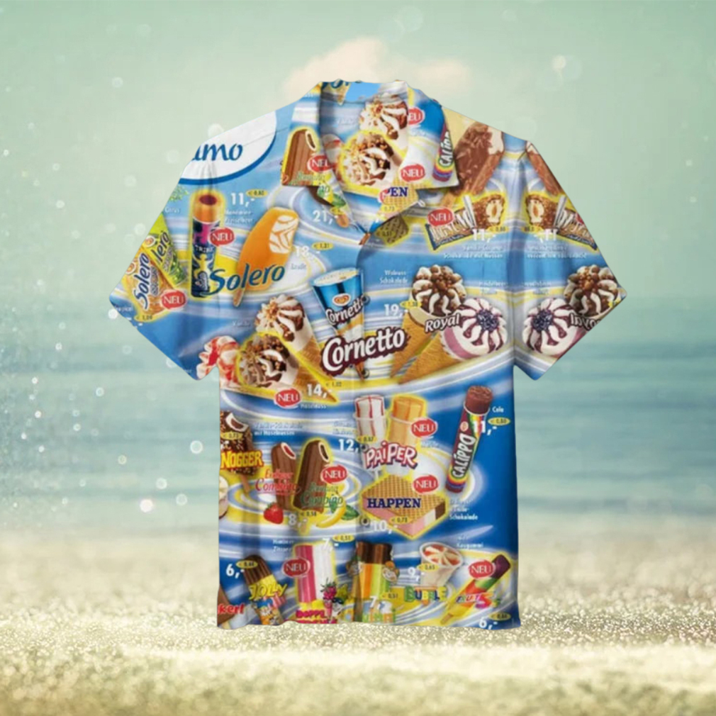 Ice Cream Cornetto Hawaiian Shirt - Limotees