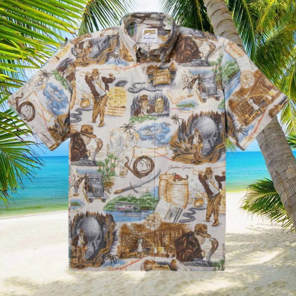 Indiana Jones Raiders Of The Lost Ark Hawaiian Shirt - Limotees