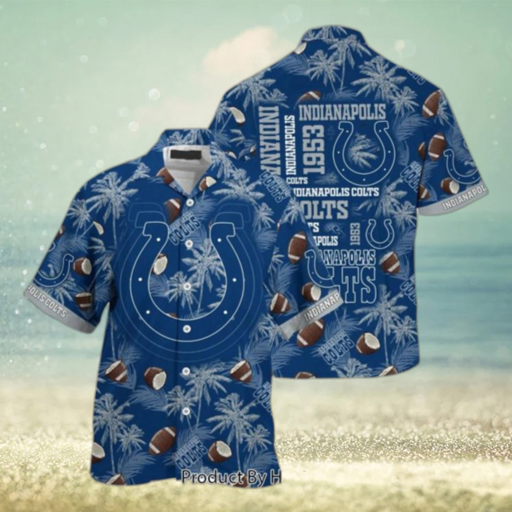 Indianapolis Colts NFL Beach Shirt New Gift For Summer Hawaiian Shirt - Limotees