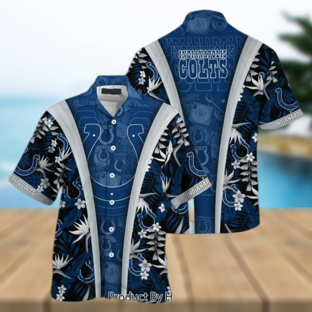 Indianapolis Colts NFL Beach Summer Hawaiian Shirt Gifts For Sports Football Fans - Limotees