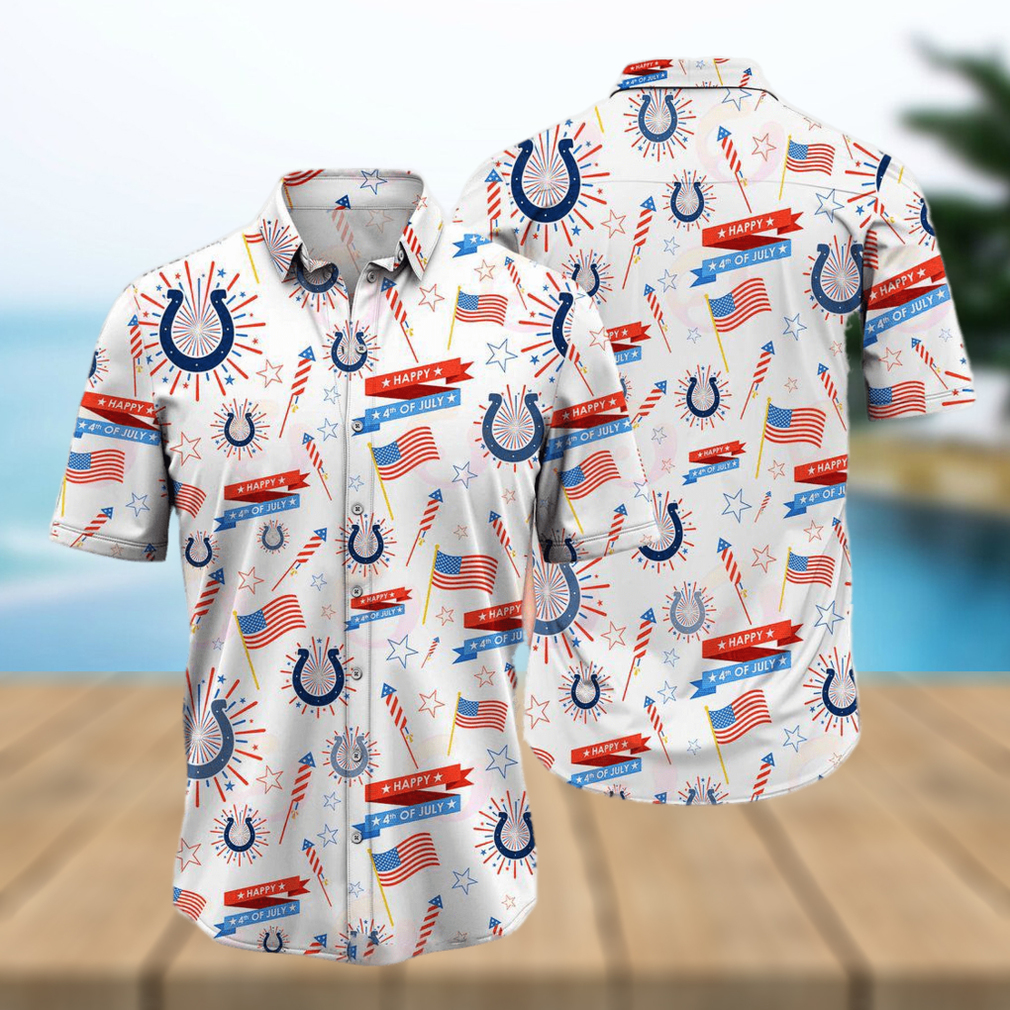 Indianapolis Colts NFL Design 8 Beach Hawaiian Shirt Men And Women For Fans Gift - Limotees