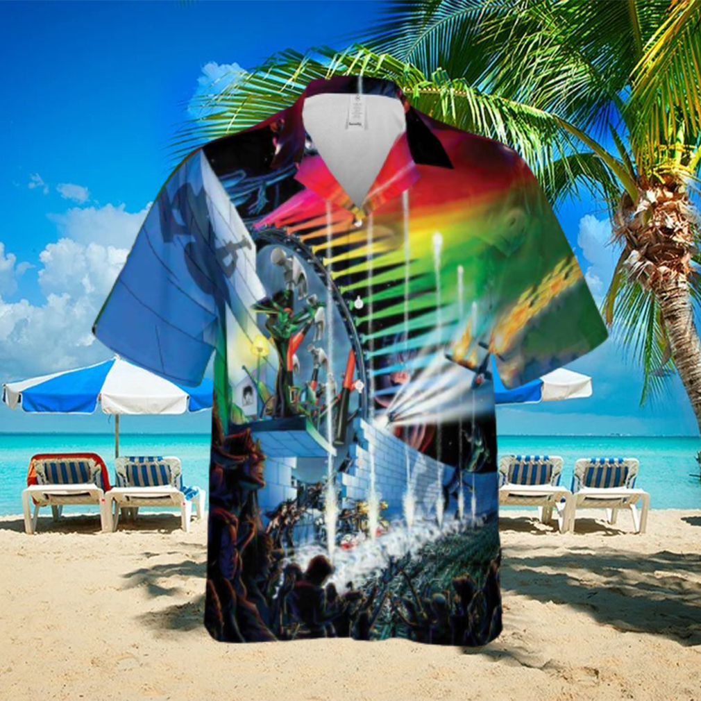 Interestellar Show Pink Floyd Colorful Hawaiian Shirt - Limotees