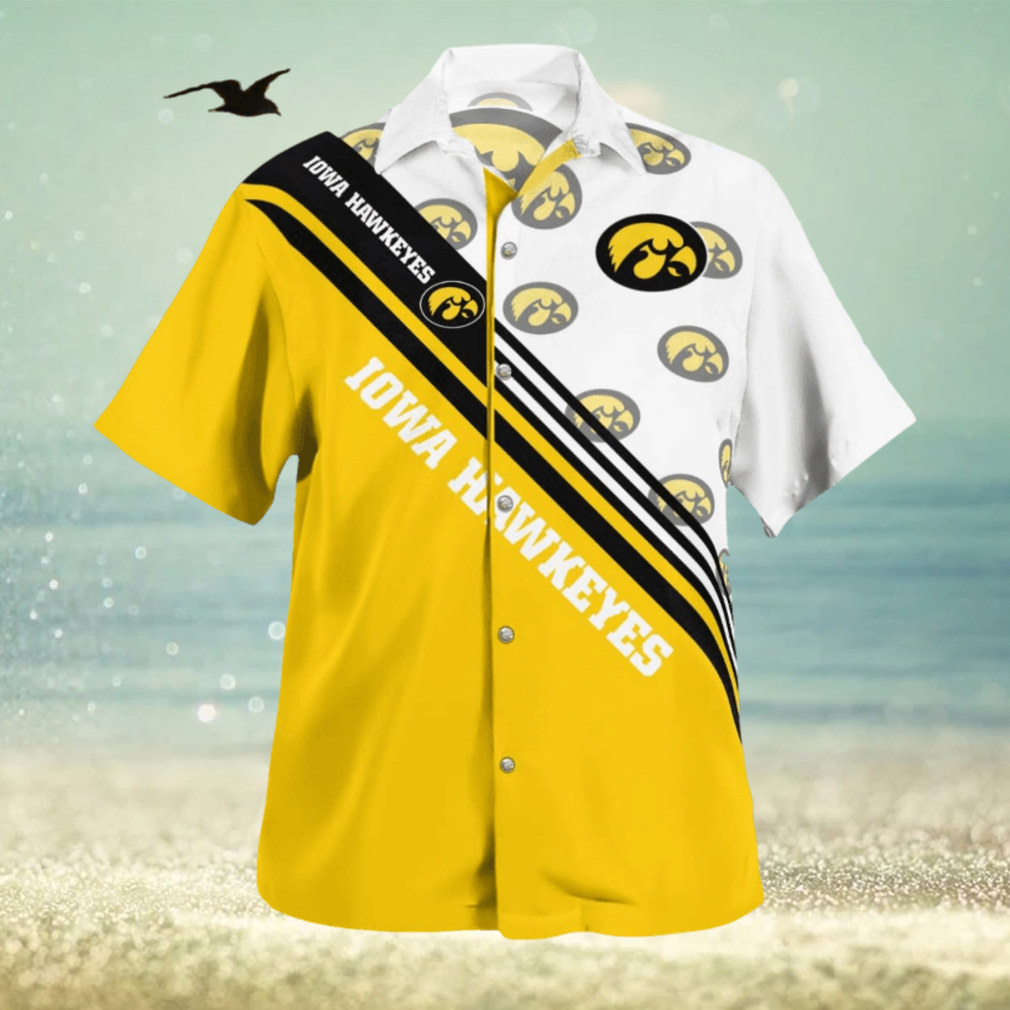 Iowa Hawkeyes Standard Paradise Islander 3D Hawaiian Shirt Best For Fans Beach Gift For Men And Women - Limotees