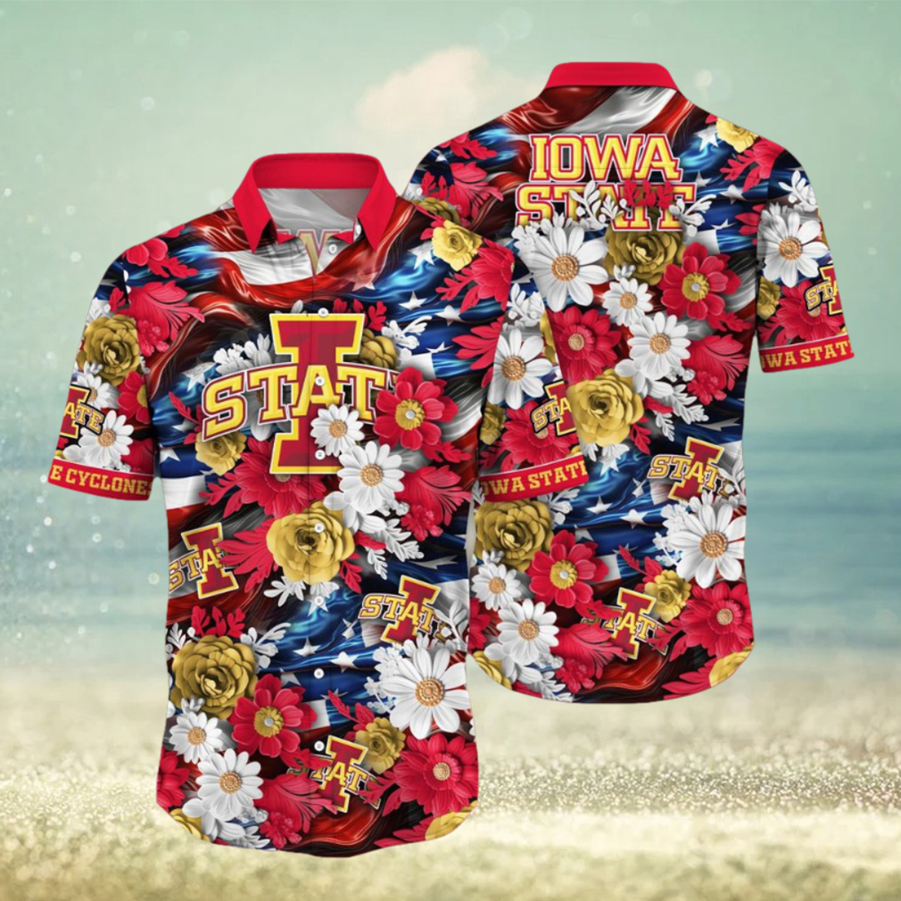 Iowa State Cyclones NCAA2 Hawaii Shirt Independence Day - Limotees