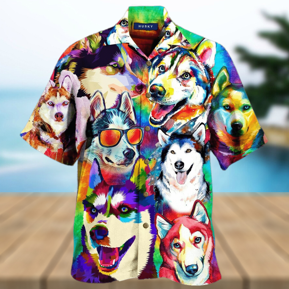 It_S A Husky Not A Freaking Wolf Hawaiian Shirt - Limotees