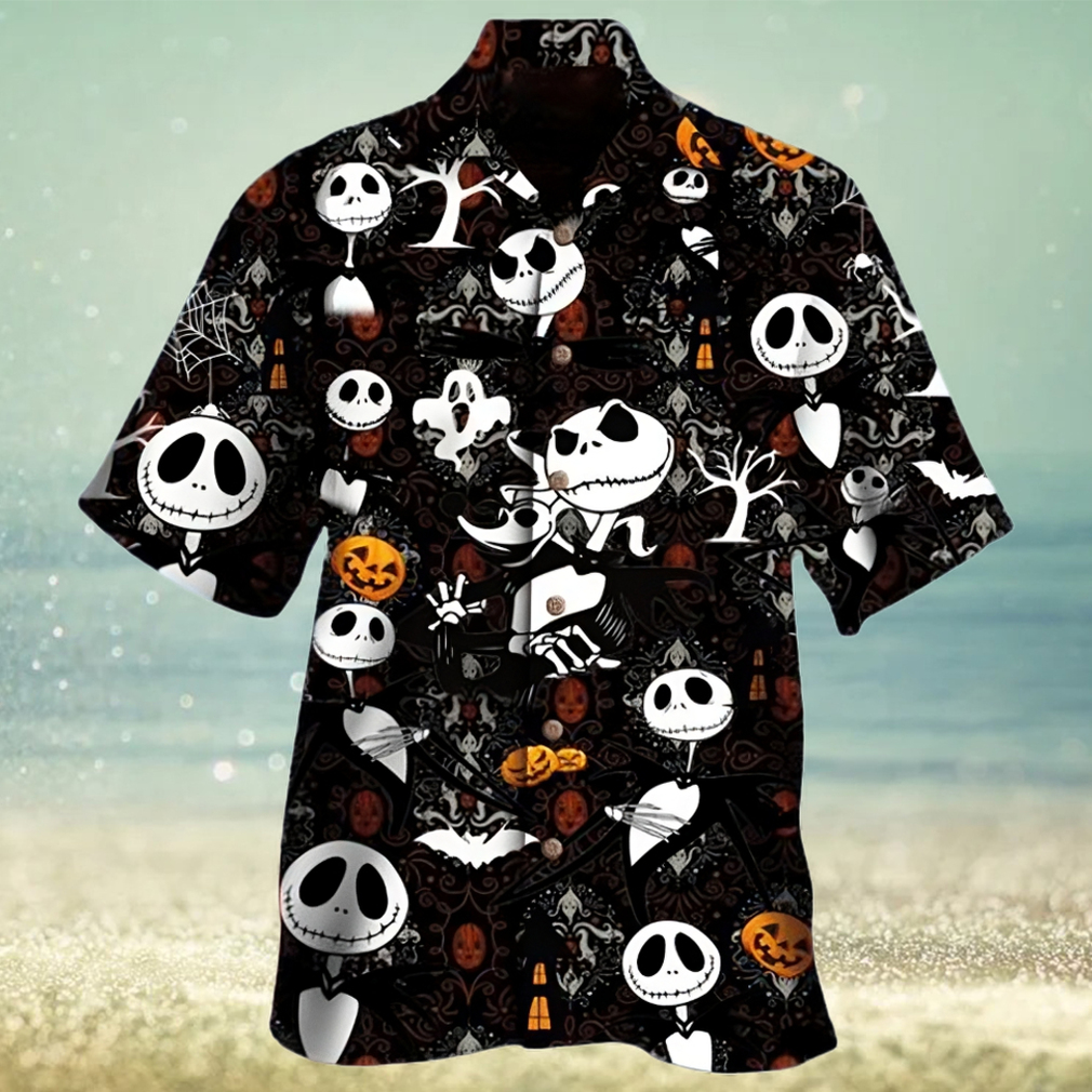 Jack Skellington Skull Trending Hawaiian Shirt - Limotees