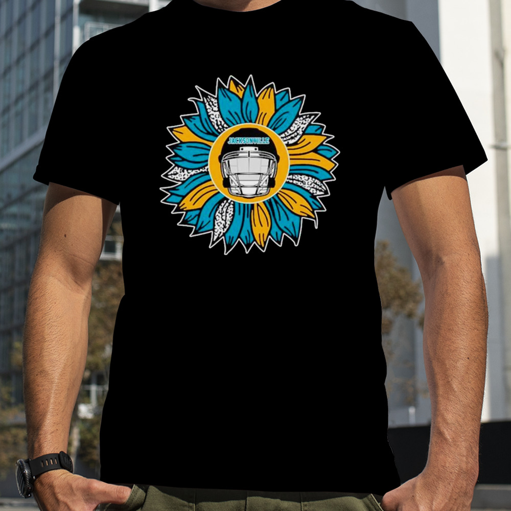 Jacksonville Jaguars football sunflower shirt