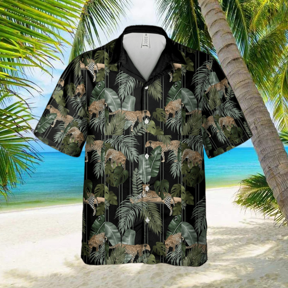 Jaguars In Green Tropical Hawaiian Shirt Summer Gift For Men And Women - Limotees