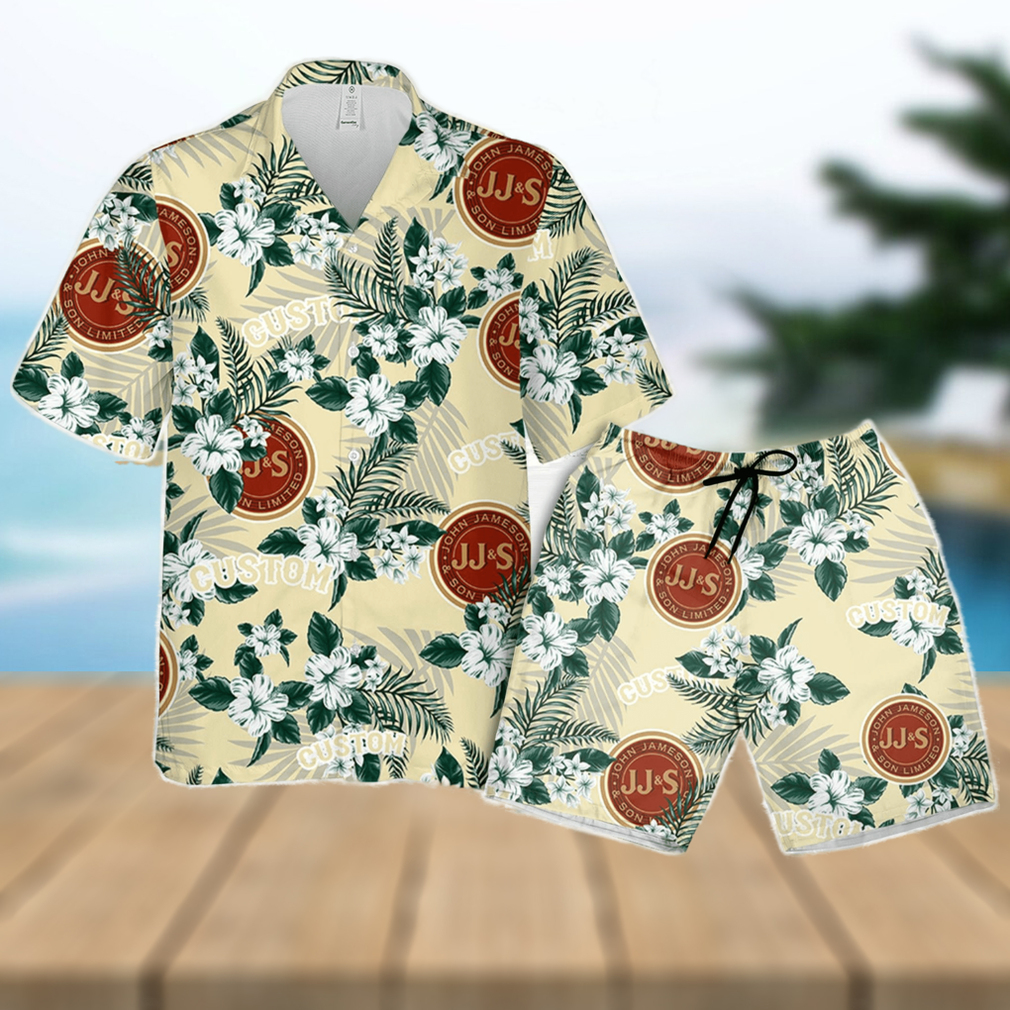 Jameson Hawaiian Shirt Flowers Pattern Personalized Gift Men And Women - Limotees