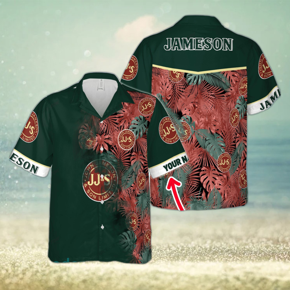 Jameson Irish Whiskey Top Custom Name Design Hawaiian Shirt For Men And Women Gift Beach - Limotees