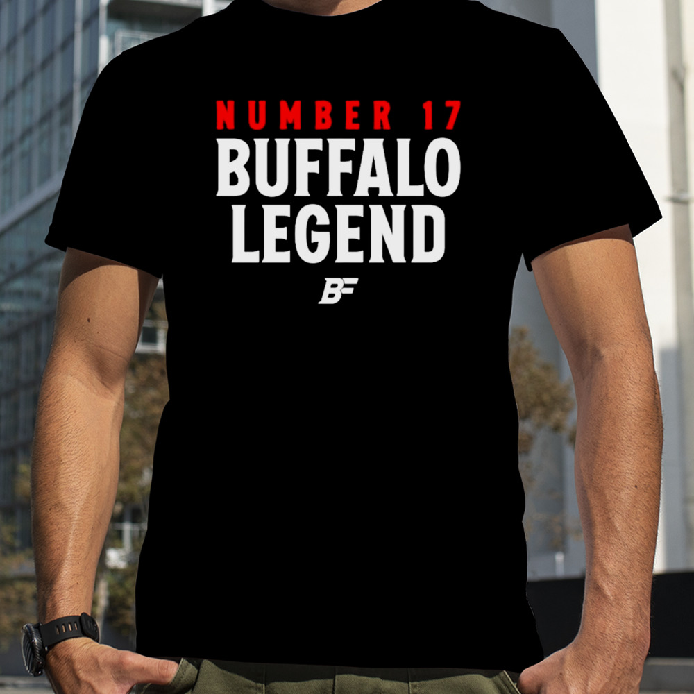 Josh Allen Number 17 Buffalo Legend shirt