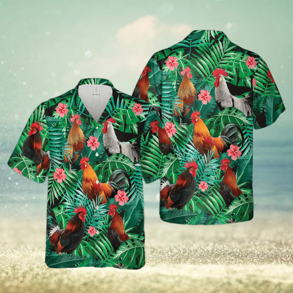 Joy Corners Features Proud Rooster Hawaiian Shirt - Limotees