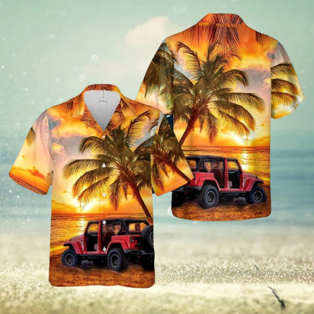 Jp Beach Sunset 3D Hawaiian Shirt Summer Holiday Gift For Men And Women - Limotees