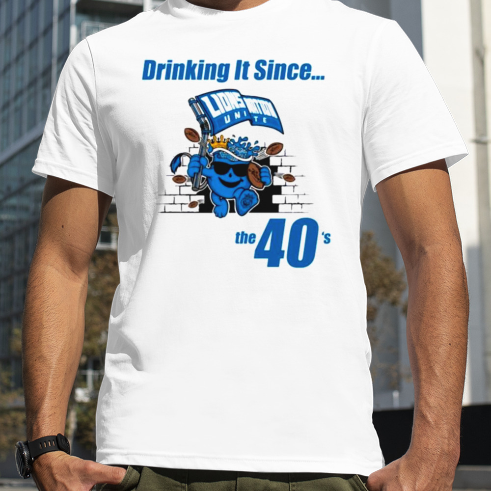 Lions National United drinking it since the 40’s shirt