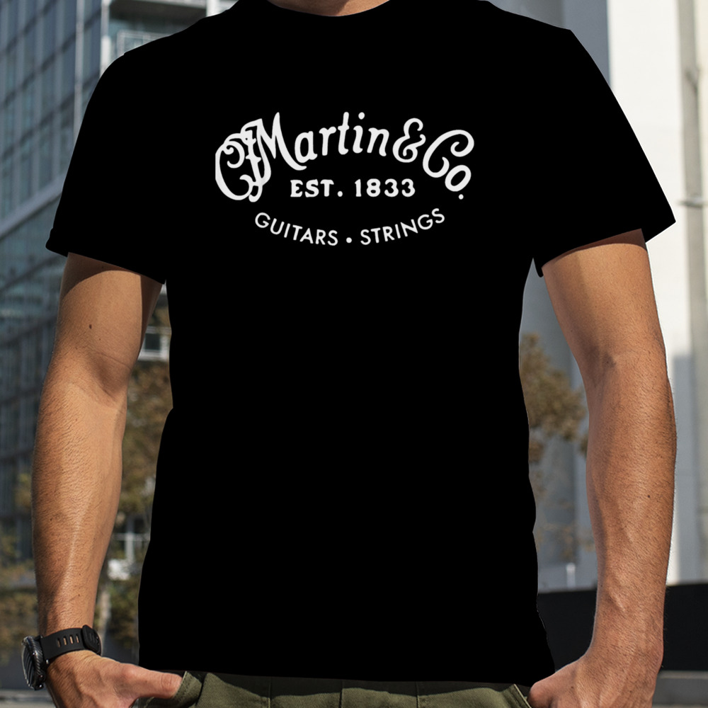 Martin Guitars Logo Merchandise shirt