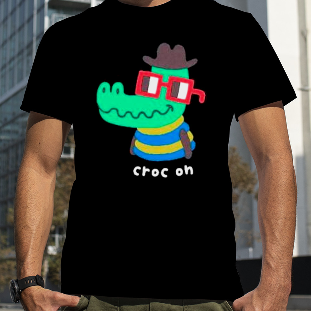 Nouns croc on regular shirt