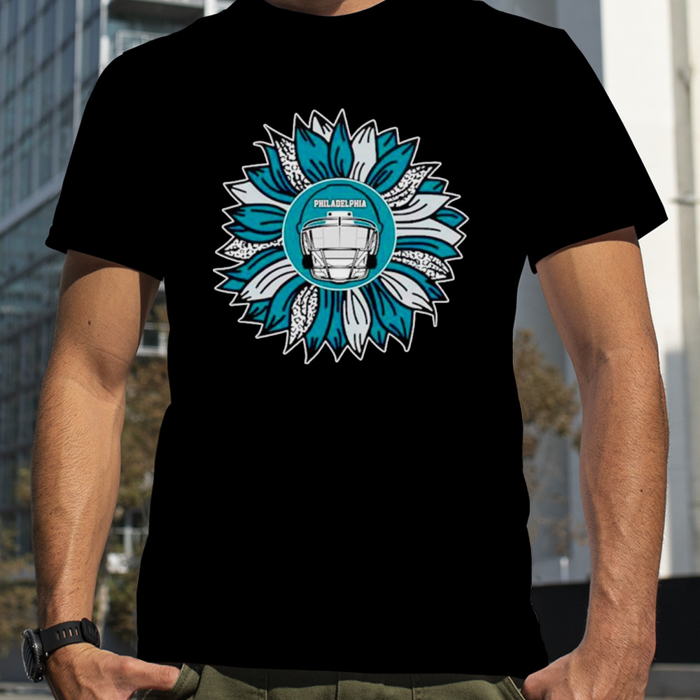 Philadelphia Eagles football sunflower shirt